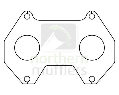 Mazda 13B Rotary Header Plate