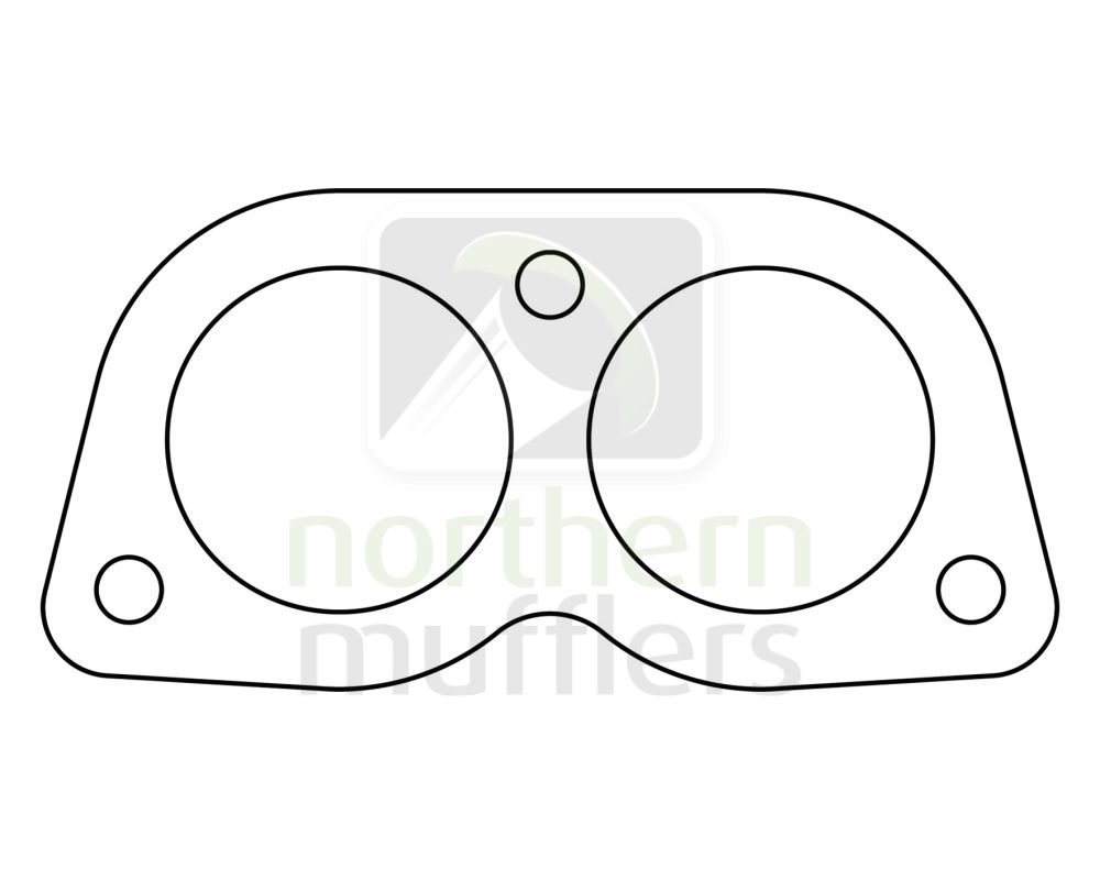 Ford V8, 6cyl Turbo Engine Pipe Turbo Plate