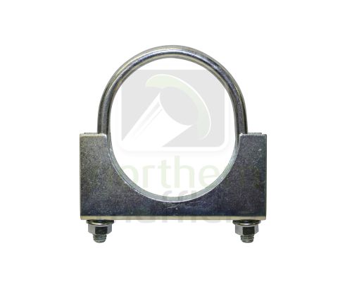 Zinc Plated Round Back Clamps