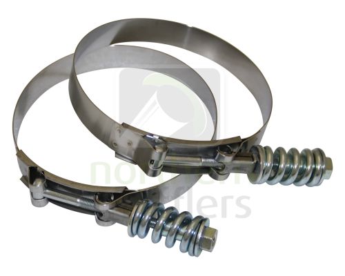 Large Spring Loaded T-Bolt Clamp
